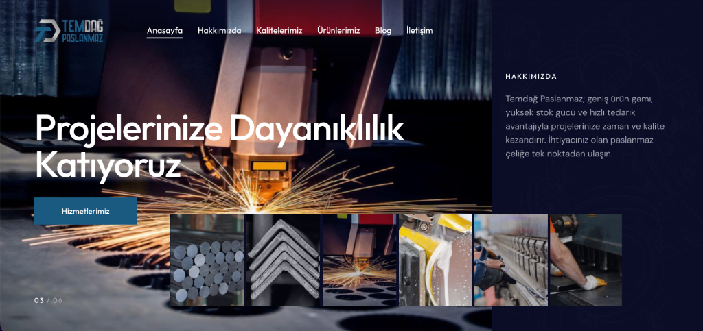 Temdağ Paslanmaz Çelik